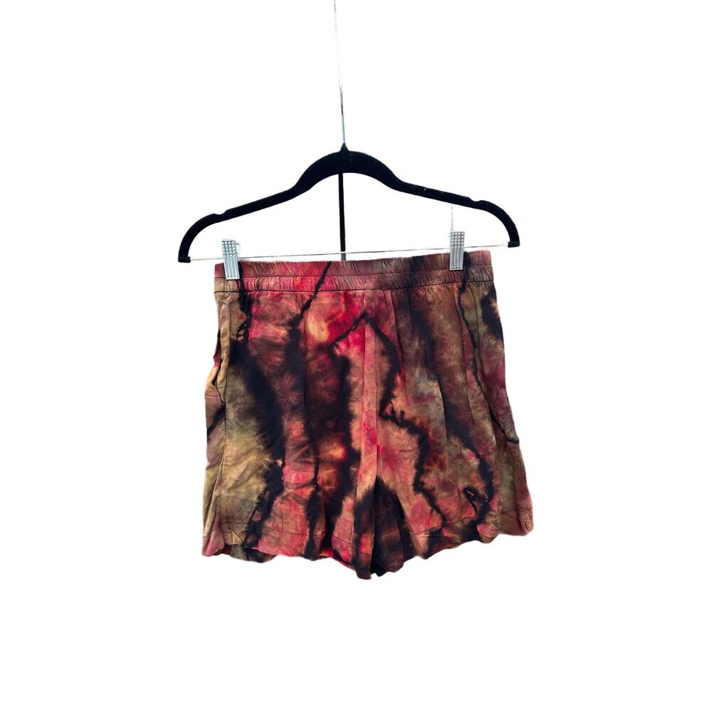 Tie Dye Shorts with Pockets | Geode Tie - Reverse Dye / Ice Dye